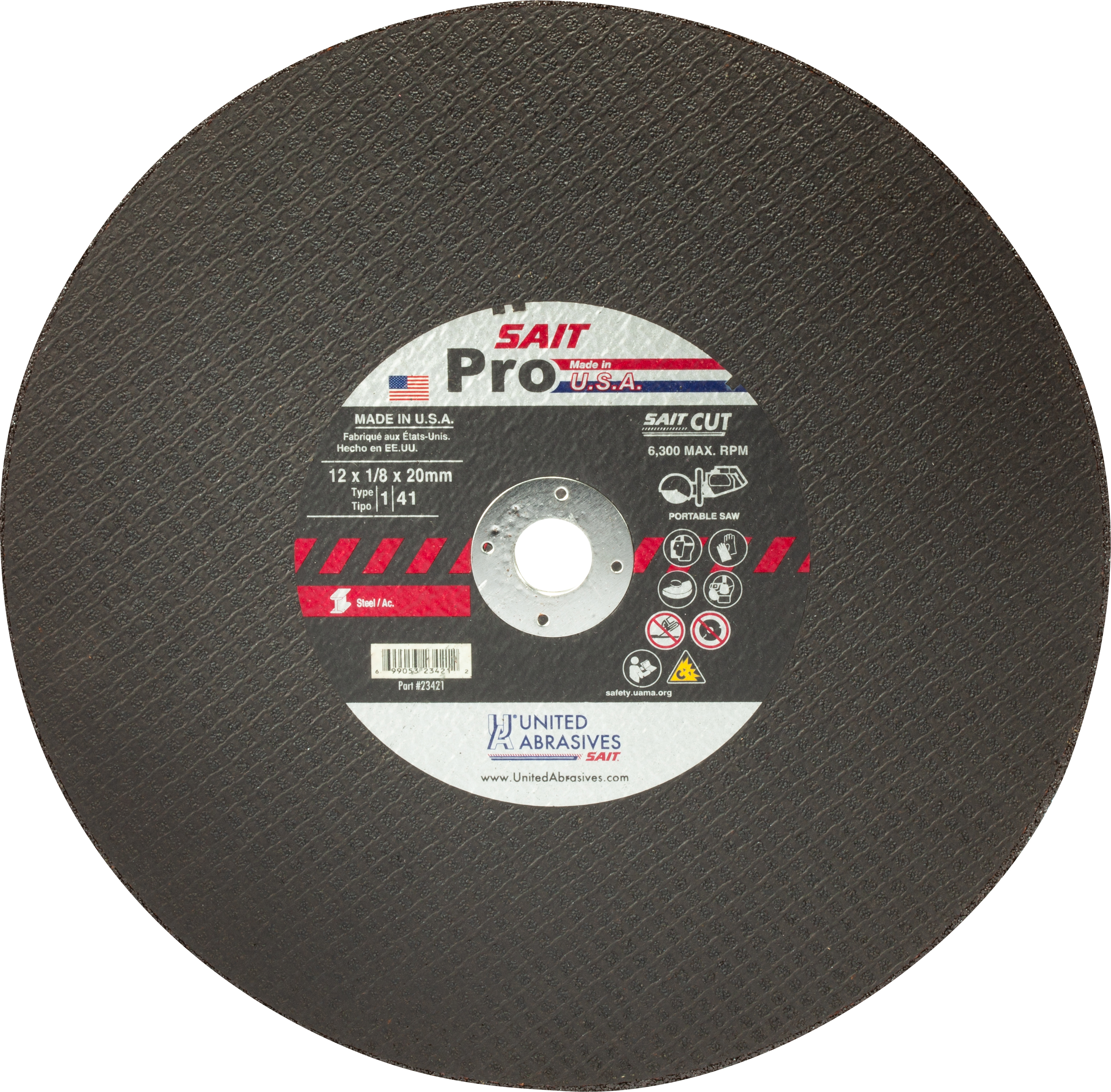 TM 12 X 1/8 X 1 SAIT PRO - Cutting Wheels